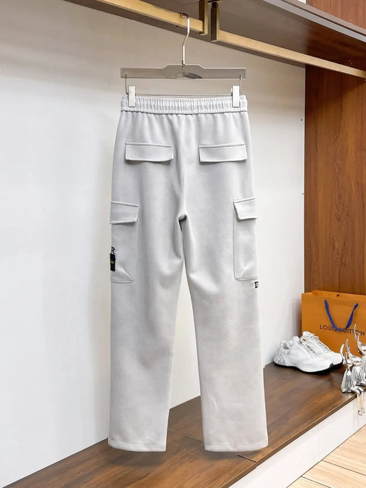 Badge Patch Multi‑Seam Cargo sweatpants