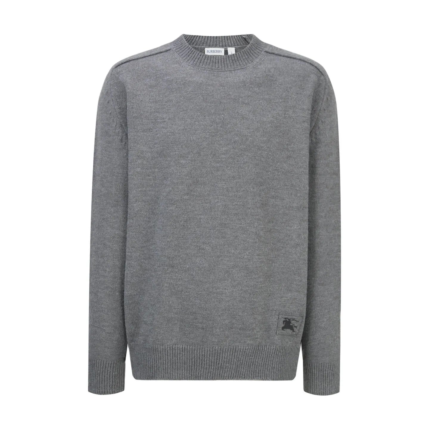 Solid Crew Neck Sweater