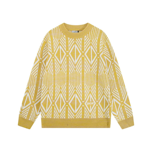 Geometric Jacquard Sweater