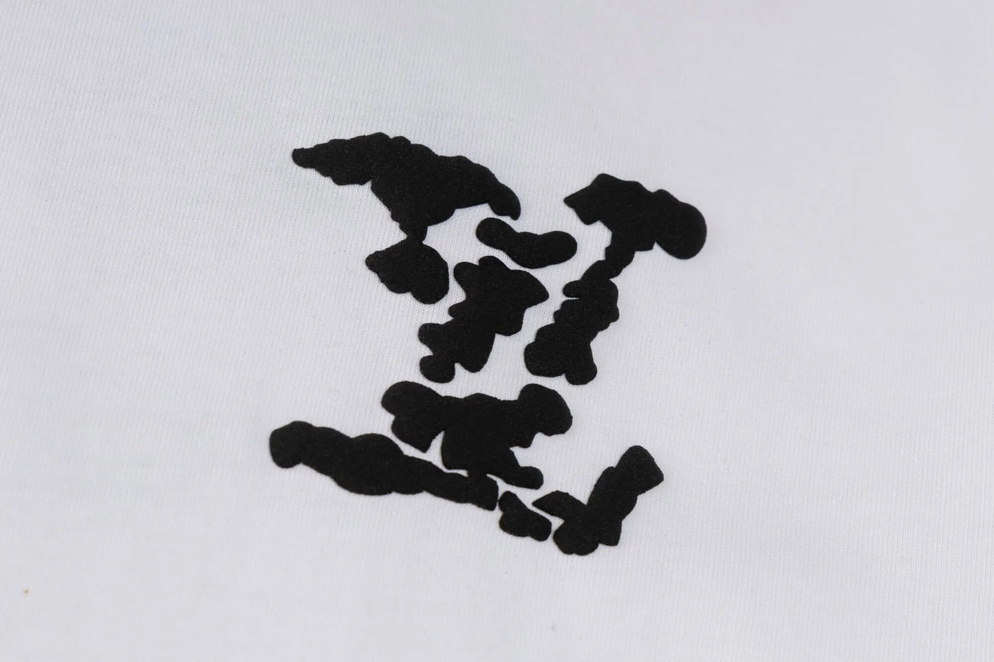 Cloud Letter Print T-Shirt