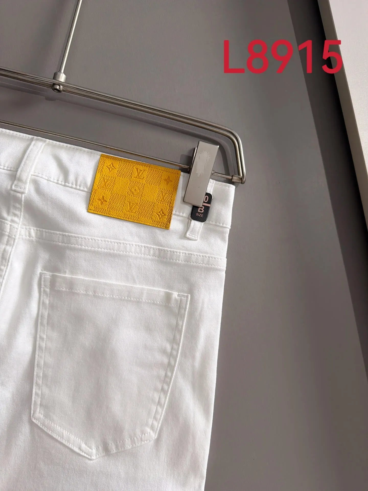Contrast Patch Stretch Jeans