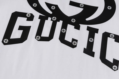 Screw Letter Print T-Shirt
