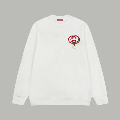 Horse-Year Print Sweatshirt