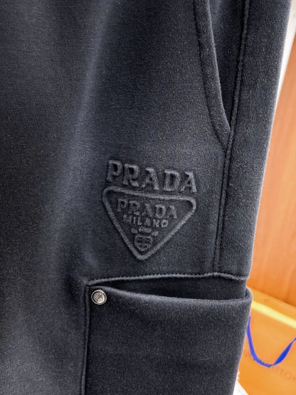 Dual‑Cargo Pocket Triangle  Pants