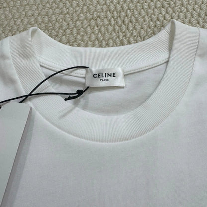 Vintage Letter Triomphe Print T‑Shirt