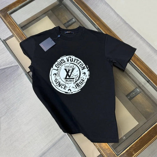 Classic Casual Print T-shirt