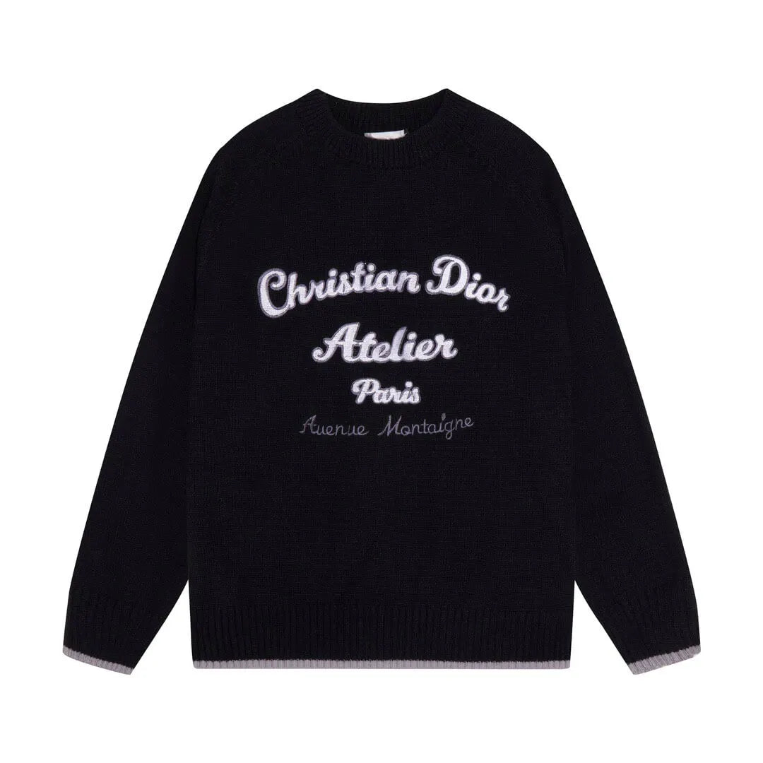Vintage Letter Sweater