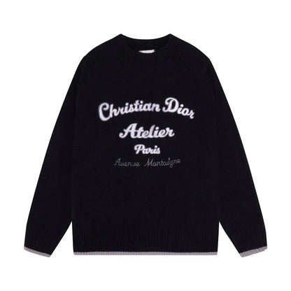 Vintage Letter Sweater