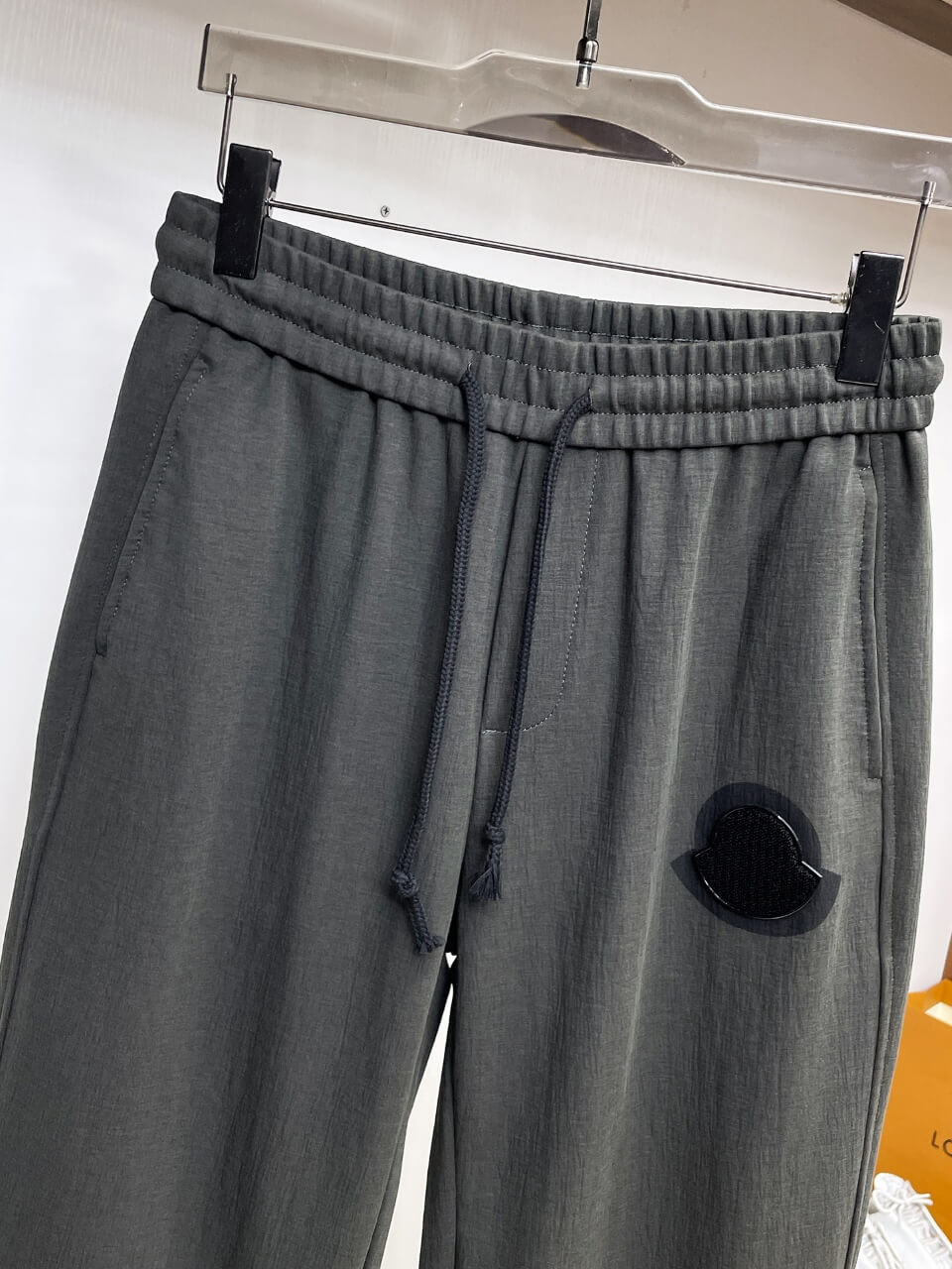 Circular Patch Loose Straight‑leg sweatpants