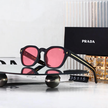 Retro Square Frame Sunglasses