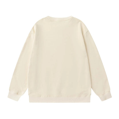 Cute Kitten Print Sweatshirt