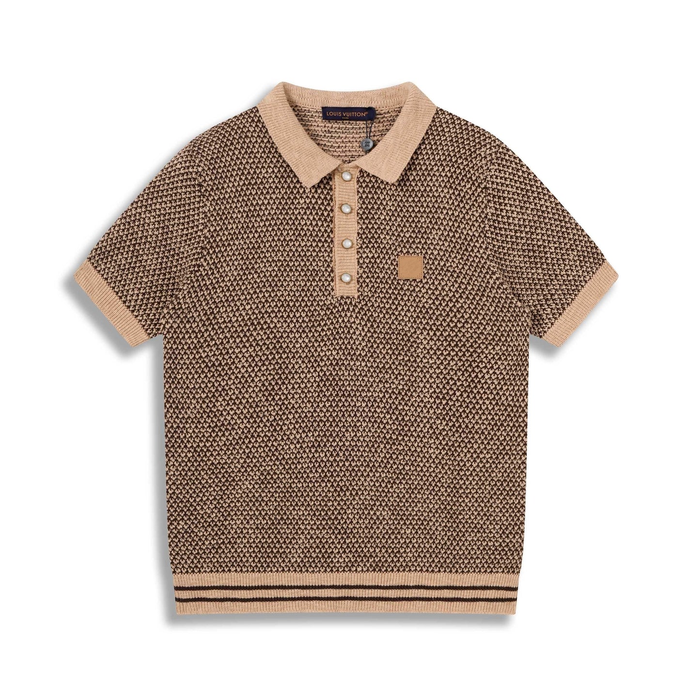 New Mesh Knit Polo Shirt