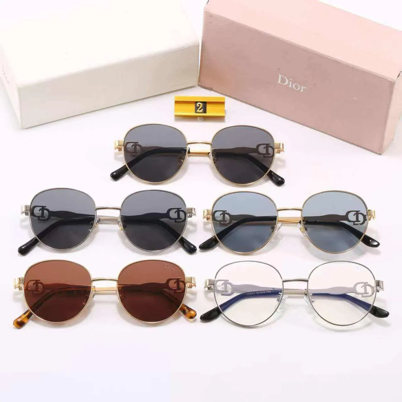 Classic Metal Round Sunglasses