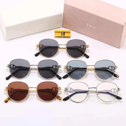 Classic Metal Round Sunglasses