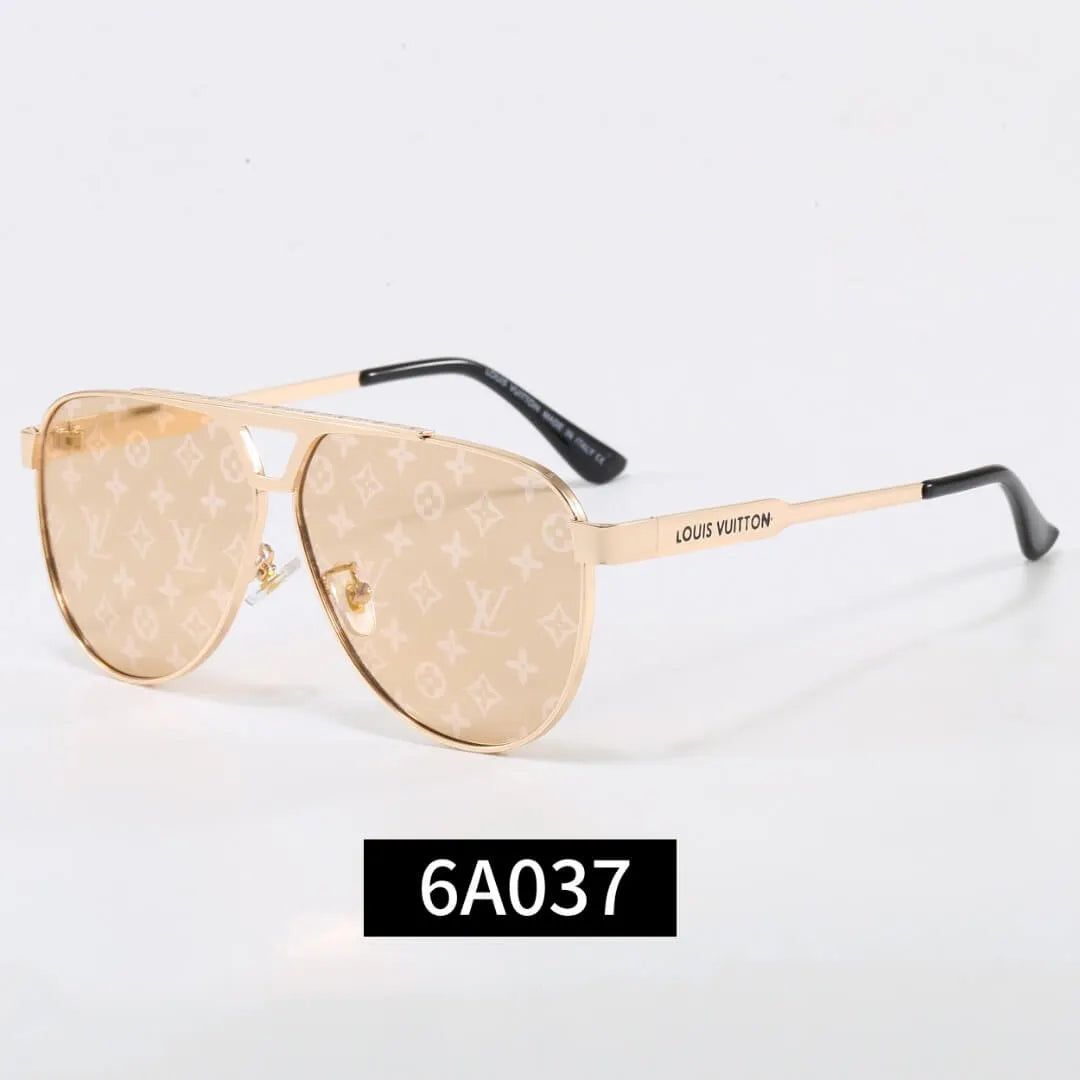 Metal Aviator Sunglasses