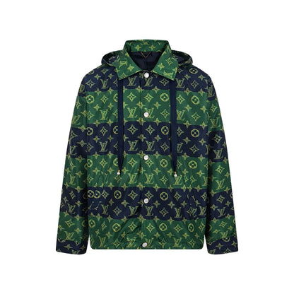 Green All‑Over Print Jacket