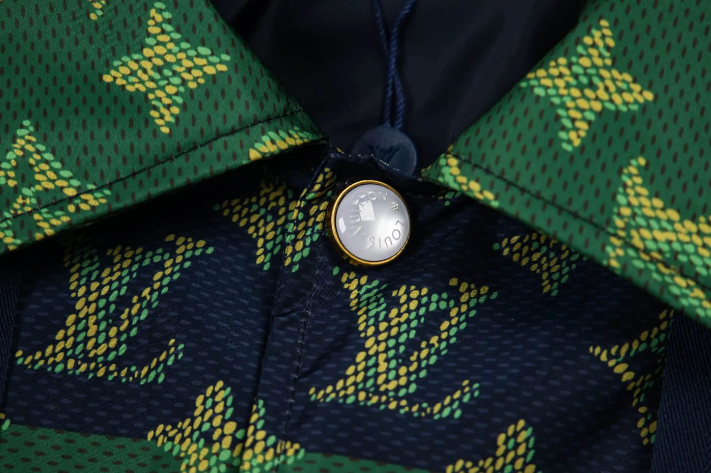 Green All‑Over Print Jacket