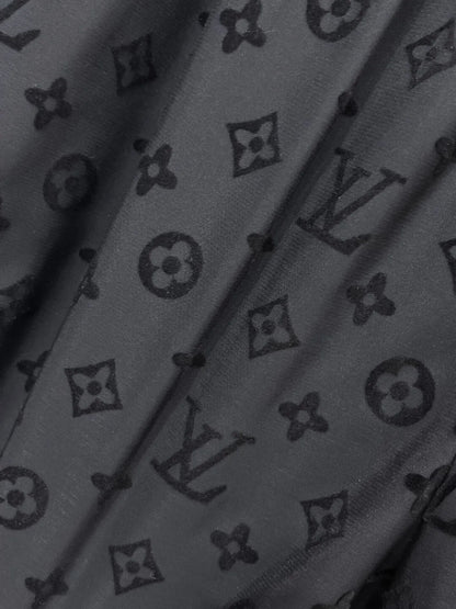Full Monogram Printed Casual Shorts
