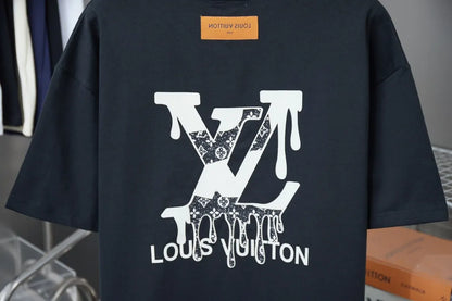 Back Melt Print Short Sleeve T‑Shirt