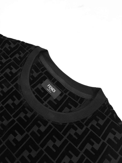 FF Flocked Crewneck Sweatshirt