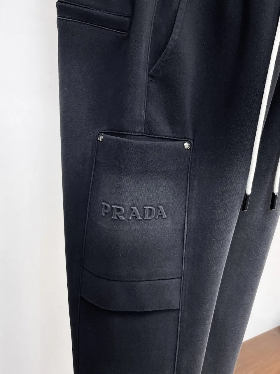 Dual‑Cargo Pocket Triangle  Pants