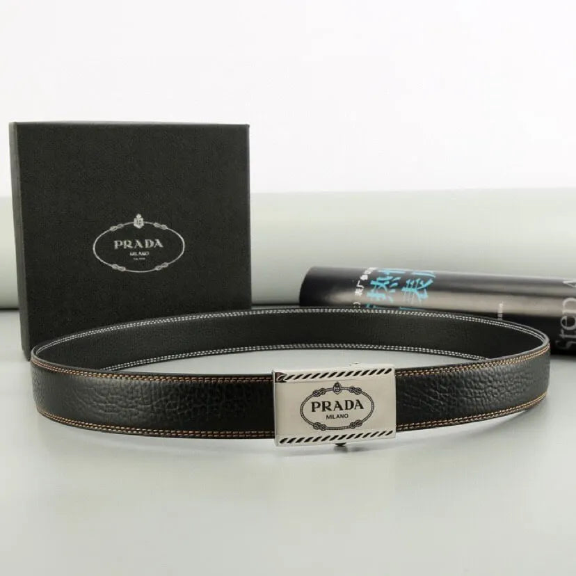 Reversible Top‑Grain Cowhide Slide Belt