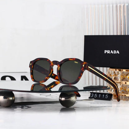 Retro Square Frame Sunglasses