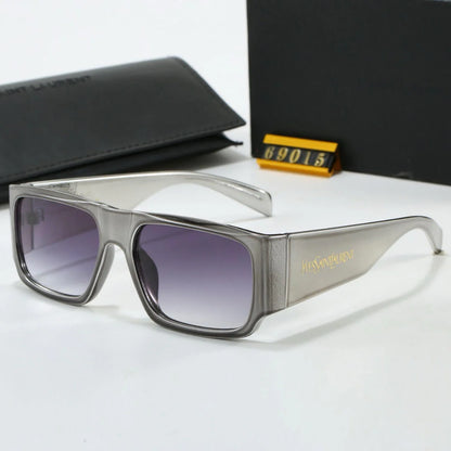 Gold Side Letter Sunglasses