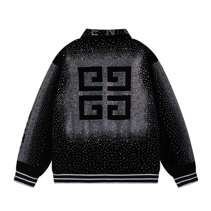 Rhinestone Square Jacket