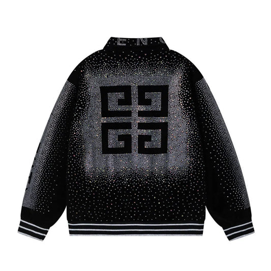 Rhinestone Square Jacket