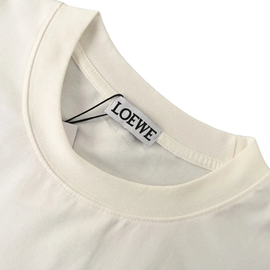 Graffiti Flock Print T‑Shirt