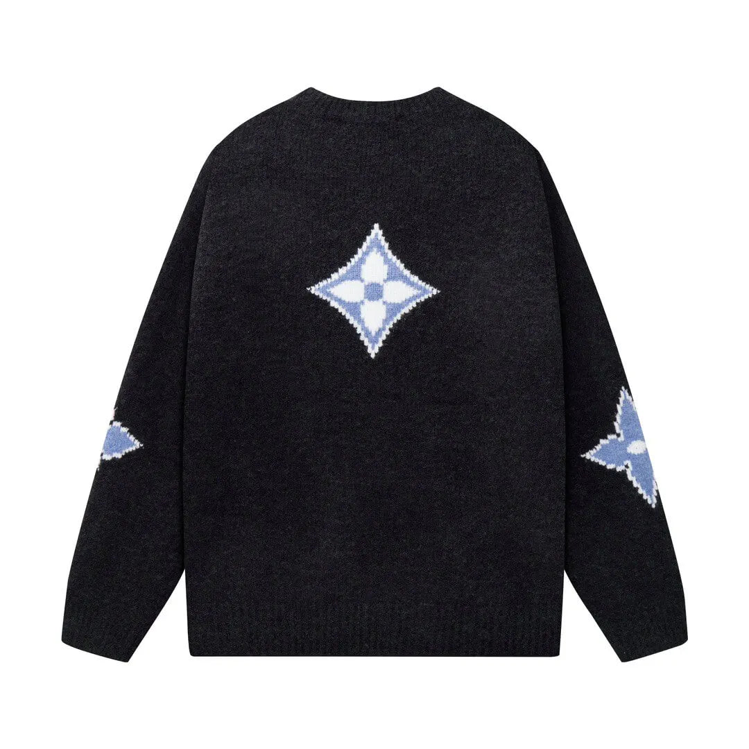 Partial Motif Sweater