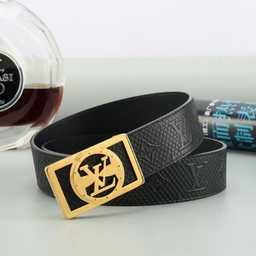 Cowhide Design Belt