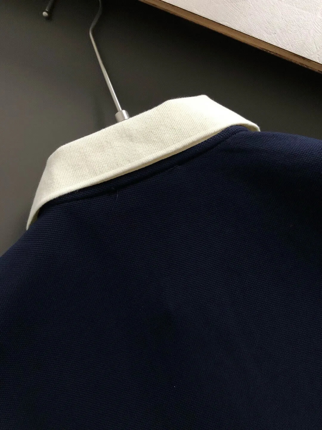 Pattern Embroidered Polo Shirt