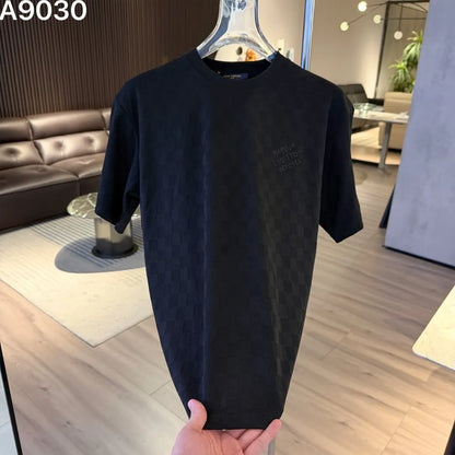 Plaid Design T‑Shirt