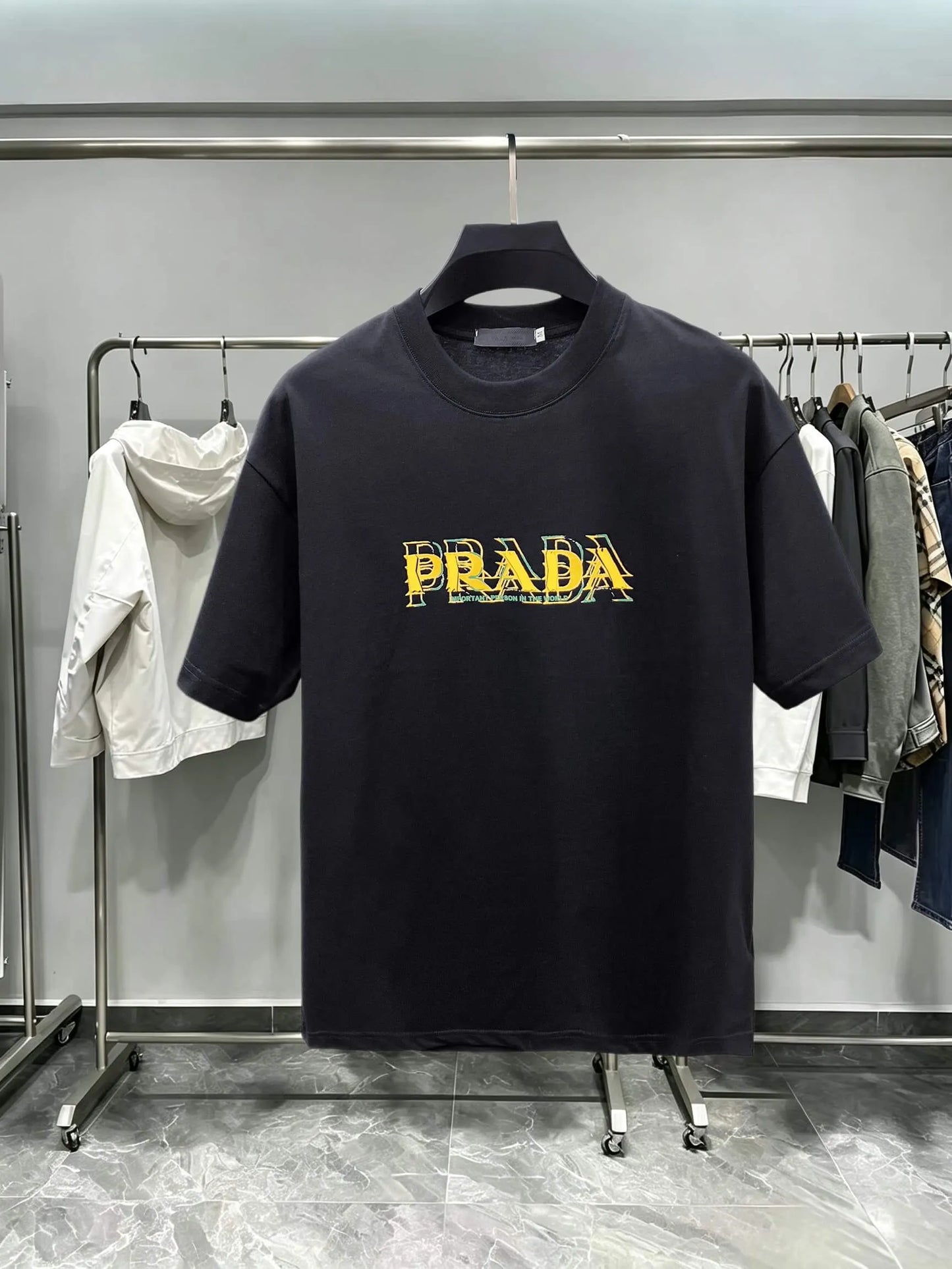 Layered Fashion Crew Neck T‑Shirt
