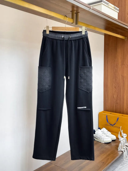 Embossed Monogram Cargo Pocket sweatpants
