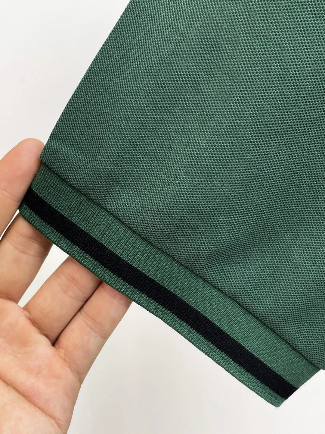 Color Block Stripe Polo Shirt