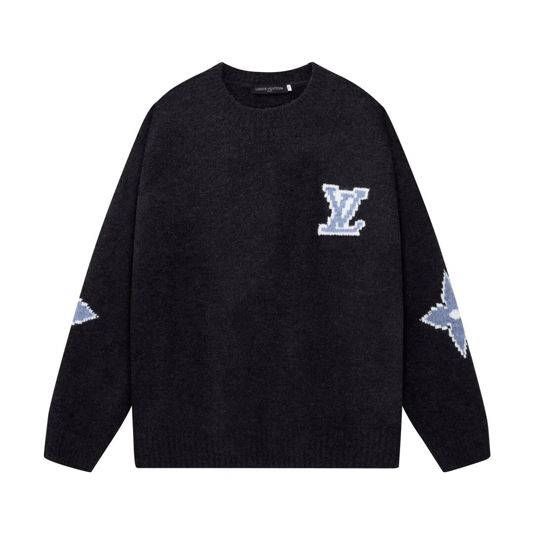 Partial Motif Sweater