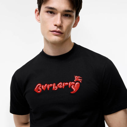 Red Letter Heart Print T‑Shirt