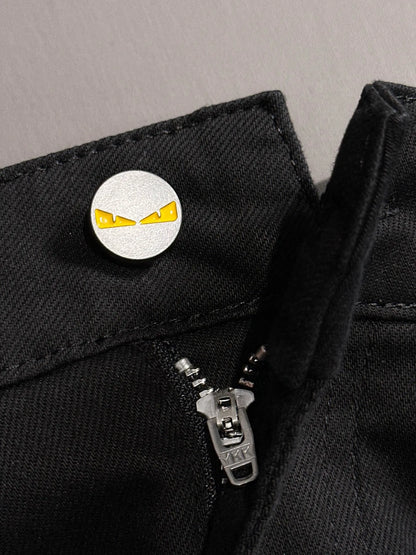 Eye Detail Slim Jeans