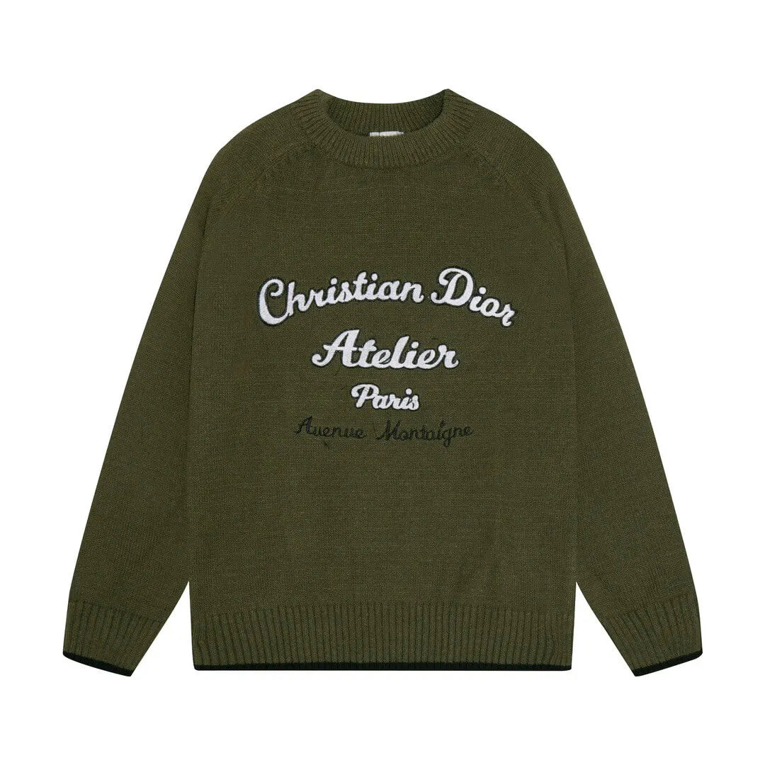 Vintage Letter Sweater
