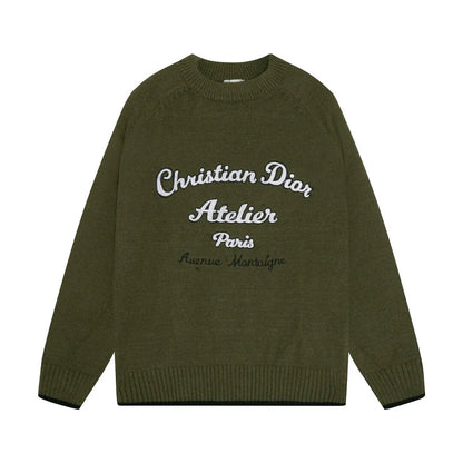 Vintage Letter Sweater