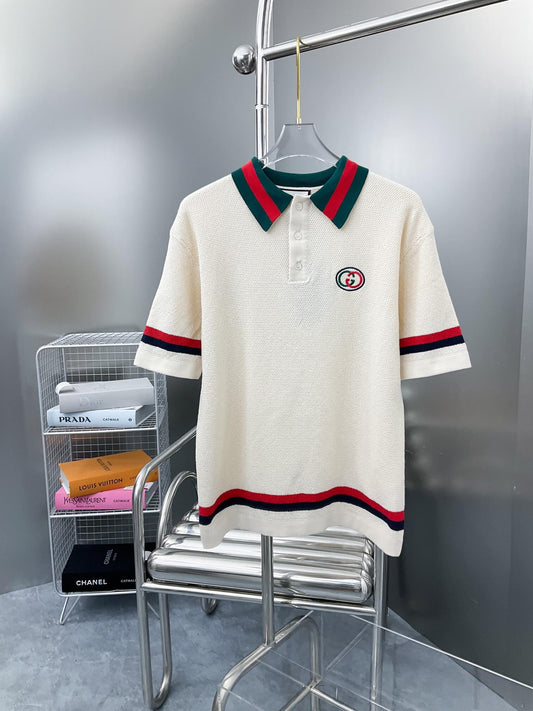 Double G Knit Polo T-Shirt