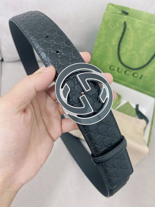 Double G All-Over Print Belt