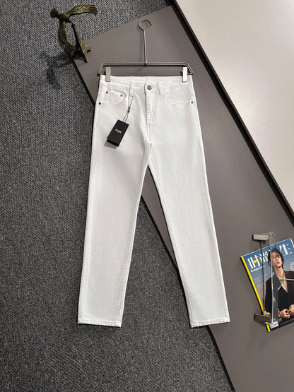 Eye Detail Slim Jeans