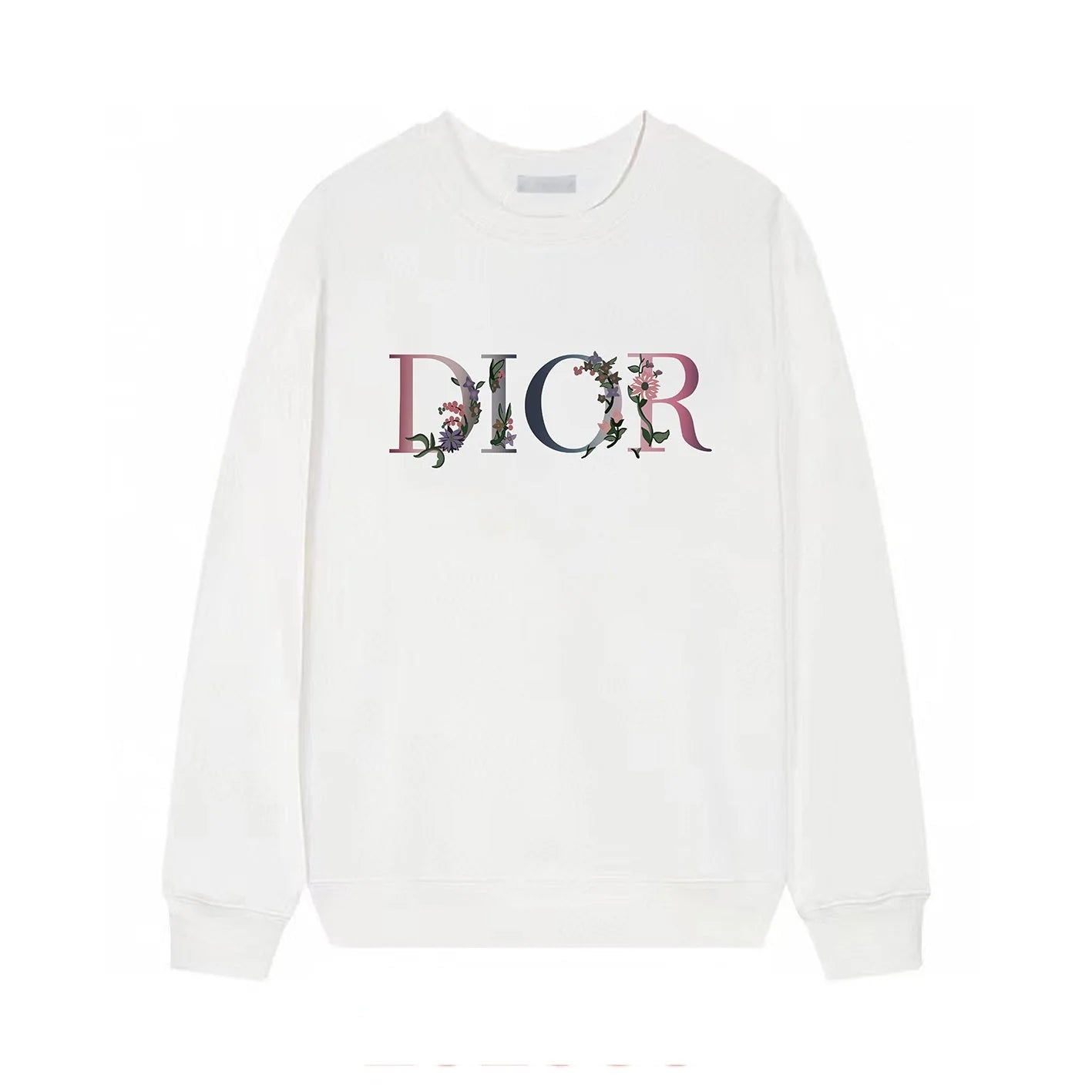 Flower Print Sweatshirt