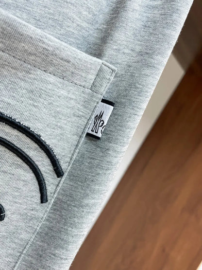 Print Straight‑Leg sweatpants
