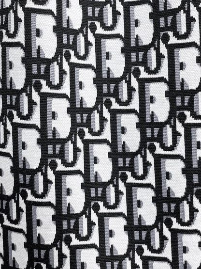All‑Over Monogram Print Spliced Shorts