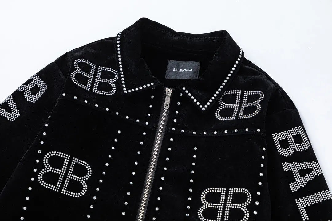 Double B Rhinestone Jacket
